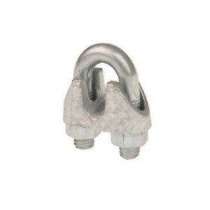 Hubbell Power Systems 6480 Wire Rope Clip Steel Galvanized 1/4 IN. Replacement MPN