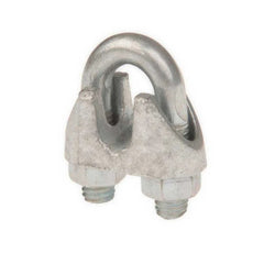 Hubbell Power Systems 6482 CHANCE Utility Wire Rope Clip Steel 3/8 in. Clamp 3/8 in.-16 Thread 1.563 in. L