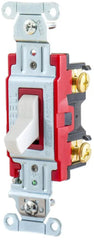 HUBBELL 1221W HUBPRO Toggle Switch 1-Pole