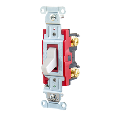 HUBBELL 1221W HUBPRO Toggle Switch 1-Pole