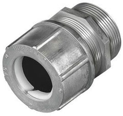 Hubbell SHC1078 Cord Connector, Straight Male, 2-1/2 Inch NPT