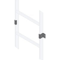 Middle Atlantic CLH-RWC CL Series Cable Ladder Wall Clamp, Black