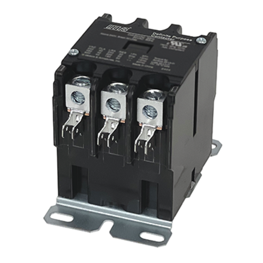 MARS 91433 Series 910 40A 208/240V 3 Pole Contactor