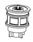 Toto USA TH323V104R Piston Assembly for EcoPower 0.5 GPF Sensor High Efficiency Urinal Flush Valve