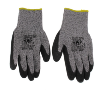 BLACK MAMBA GLOVES CTR-120 Polyethylene Fiber Cut-Resistant Gloves L