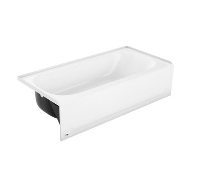 BOOTZ 011-3365-00A Aloha 40 Gallon 60 x 30 x 14-1/4 Alcove Soaker Bathtub Replacement MPN