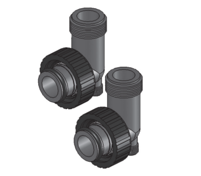 HALO WATER SYSTEMS H-V3007 1 in. NPT By-Pass Assembly for H2 ZERO Whole House Filtration System