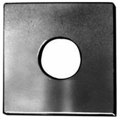 Hubbell 6813 Washer 2-1/4 in. Square Flat Galvanized Steel 11/16 in. Diameter Hole Compatible with 5/8 in. Bolt