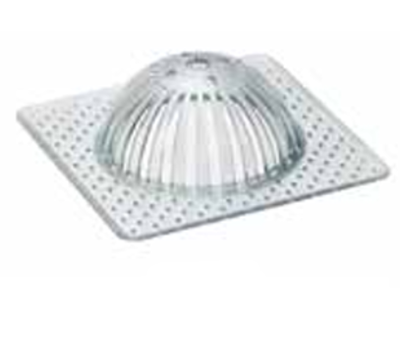 JAY R. SMITH 305-14 PVC Dome Bottom Strainer for PVCeptor Reservoir Dog Sanitary Floor Sink