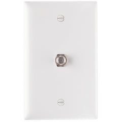 Legrand TPCATVW TPCATV-W 1-Gang Wallplate, Wall Mount