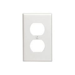 Leviton 88003 1-Gang Duplex Device Receptacle Wall Plate Standard Size Replacement MPN 88003-000