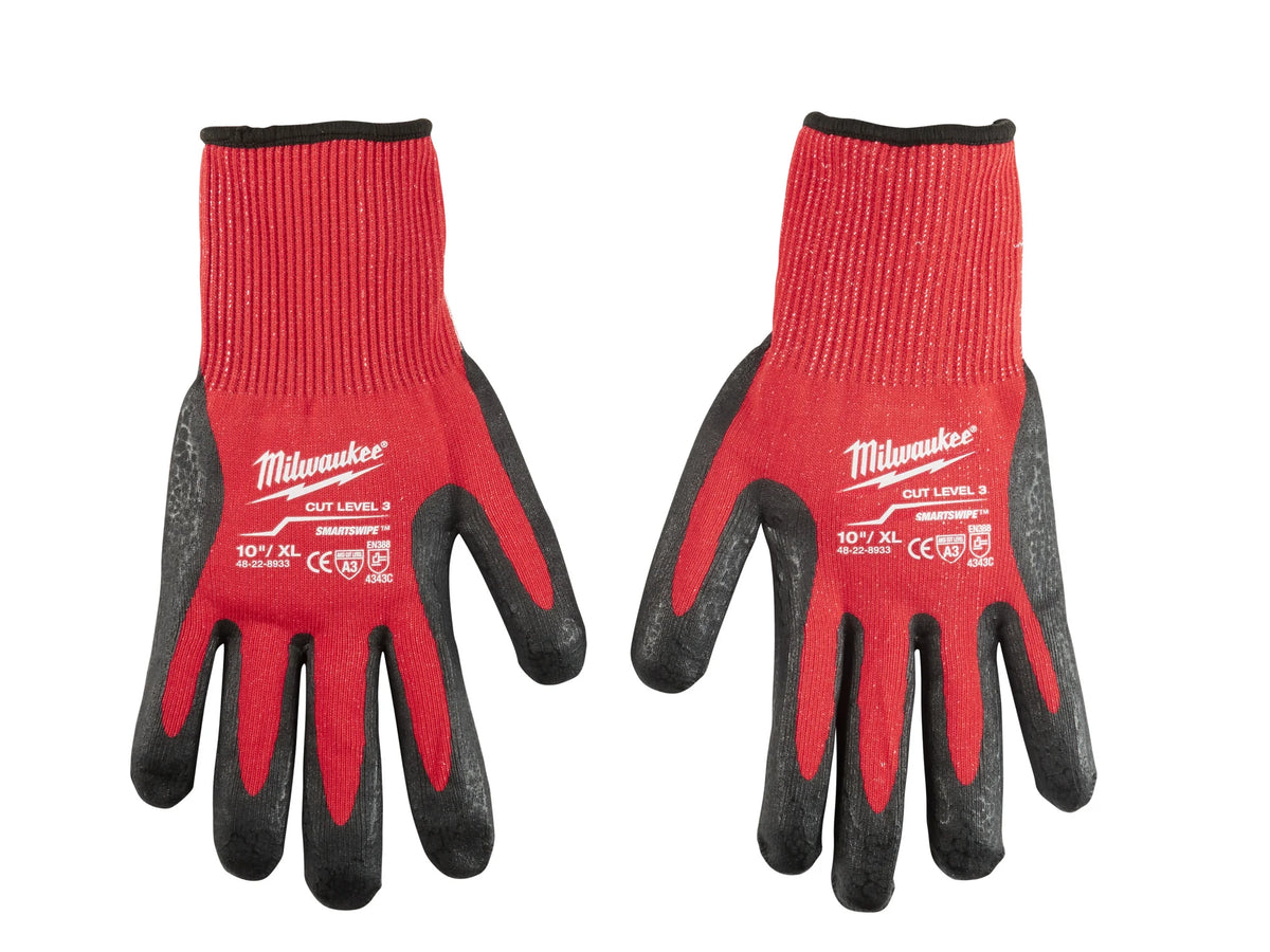 Milwaukee 48-22-8933 Cut Level 3 Dipped Gloves XL