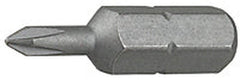 LH DOTTIE IB2P Insert Bit, #2 Tip Size, Phillips Tip Type, 1 in Overall Length, Hex Shank Shape