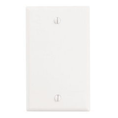 Leviton 88014 1-Gang No Device Blank Wall Plate, Box Mount