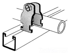 Phoenix Support Systems SCR0300EG Rigid Strut Clamp 800 Pound Load Rating