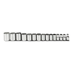 Proto J54114 1/2 Drive 15 Piece Socket Set - 12 Point