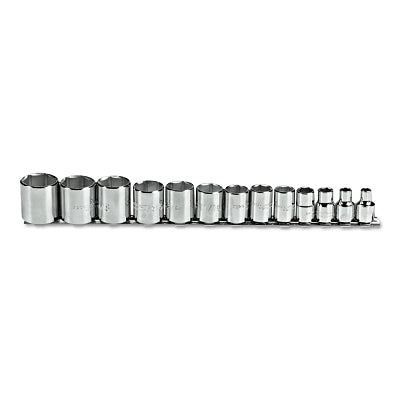 Proto J52126 3/8 Drive 13 Piece Socket Set - 6 Point