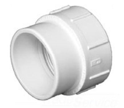 CHARLOTTE PIPE PVC001051000 3 in. Spigot x Female PVC DWV Fitting Cleanout Adapter