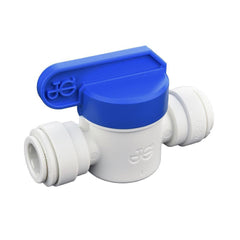 John Guest PPSV041212W Speedfit 3/8 in. Plastic Shut Off Valve