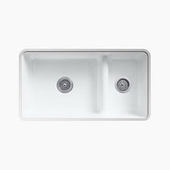 Kohler K-6625-0 Iron/Tones Enameled Cast Iron Sink 33 inch x 18-3/4 inch REPLACEMENT MPN