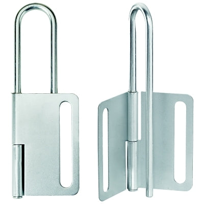 Master Lock 419 Lockout Hasp - Fold-Over, 8 Padlock Capacity, 6-5/8 in OAL