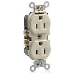 Leviton BR15-T 15 Amp 125 Volt Narrow Body Duplex Receptacle