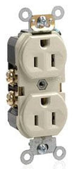 Leviton BR15-T 15 Amp 125 Volt Narrow Body Duplex Receptacle