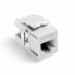 Leviton 61110-RW6 eXtreme CAT6 QuickPort Jack, White