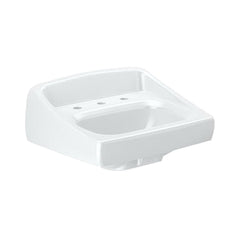 Sloan 3873803 SS3803 Wall Hung Sink W/BK SPL 8 C'Set