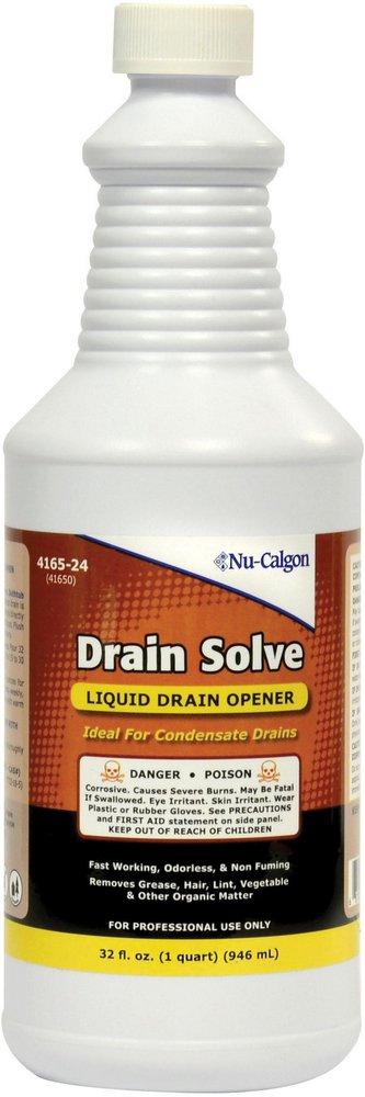 Nu-Calgon 4165-24 Drain Solve 1 qt Drain Cleaner