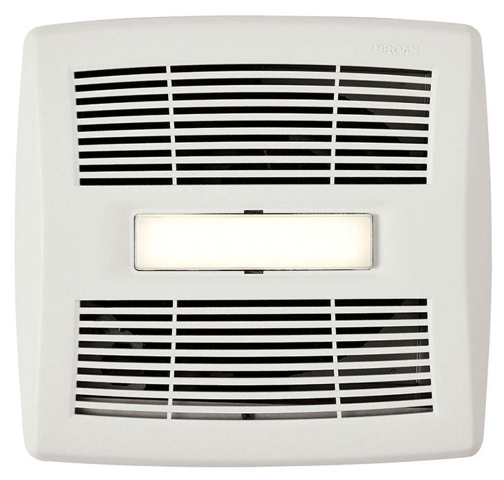 Broan AE80BL Ventilation Fan with LED Light 80 CFM 4 Inch Duct