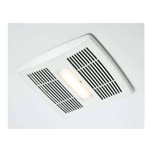 Broan AE80BL Ventilation Fan with LED Light 80 CFM 4 Inch Duct