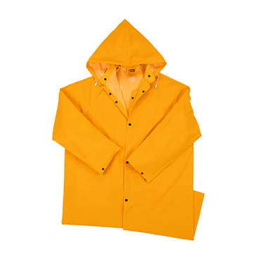 PIP 4148/XL Yellow Polyester PVC X-Large Raincoat