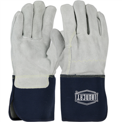 PIP IC9/XL Blue Gauntlet Cuff X-Large Premium Welding Gloves