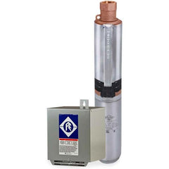 A Y McDonald 6650-010 K Series 3-Wire Submersible Pump W/Control Box 10 GPM 1/2 HP 230V