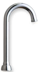 Chicago Faucets GN1BJKABCP Gooseneck Spout 3-1/2 Swing Gooseneck