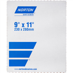 Norton 66261131631 A275OP Aluminum Oxide Fine Grit Abrasives Sheet 11 in L x 9 in W P150