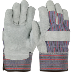 PIP 558/XL Blue Safety X-Large Leather Palm Gloves