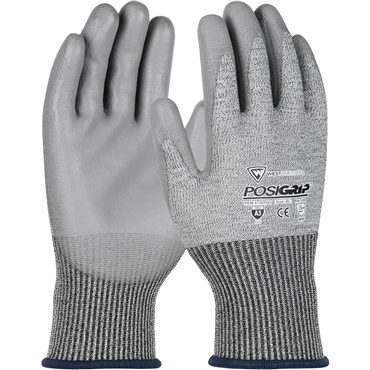 PIP 730TGU/XXL Gray Polyurethane 2X-Large Cut-Resistant Gloves