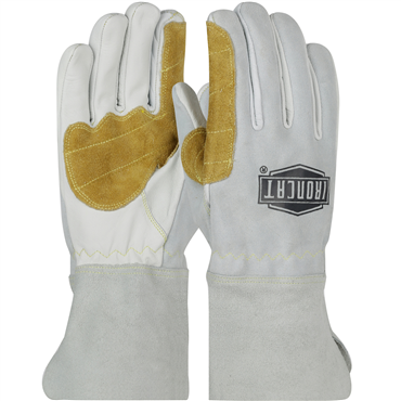 PIP 9071/M Natural Slip-on Cuff Medium Premium Welding Gloves