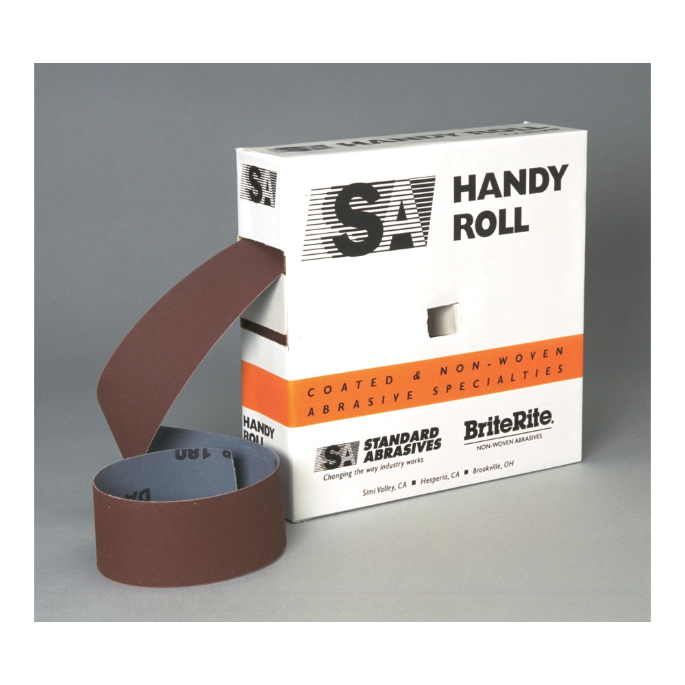 Standard Abrasives 7100034517 Multi-Purpose Handy Roll, 50 yd L Roll x 2 in W Roll, 320 Grit