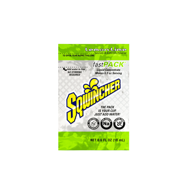 Sqwincher 159015308 Fast Pack Lemon-Lime Liquid Concentrate Case