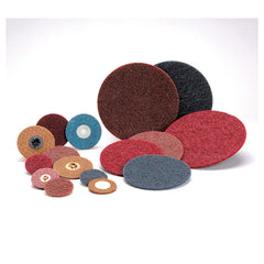 Standard Abrasives 7000046868 Quick-Change Surface Conditioning Disc, 2 in Diameter Disc, Medium Grade, Aluminum Oxide Abrasive, Type TR Attachment