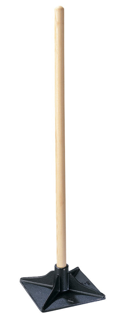 True Temper 1133700 10 x 10 Hand Tamper Steel 42 in Hardwood Handle