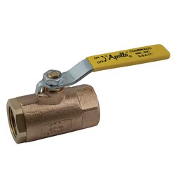 Apollo 7014264 Ball Valve 70-140 Bronze 3/8 Inch FNPT 2-Piece Standard Port Stainless Steel Ball and Stem/250# Steam Trim