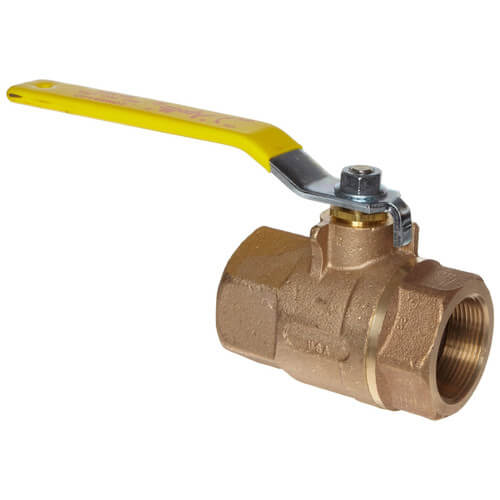 Conbraco 7014164 3/4 in FNPT Bronze Ball Valve Inline 250 psig WSP