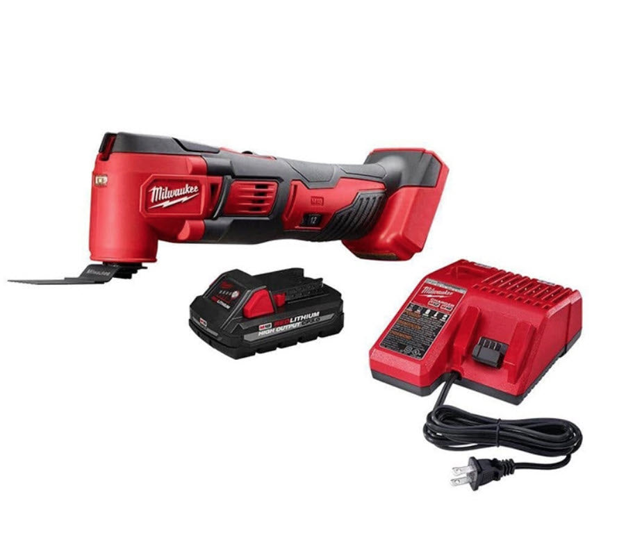 Milwaukee 2626-21HO M18 Multi-Tool Kit w/ High Output HO 3.0 Battery and Charger