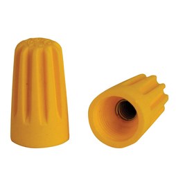 Mars 25883 Wire Connector 100 Pack Yellow Thermoplastic