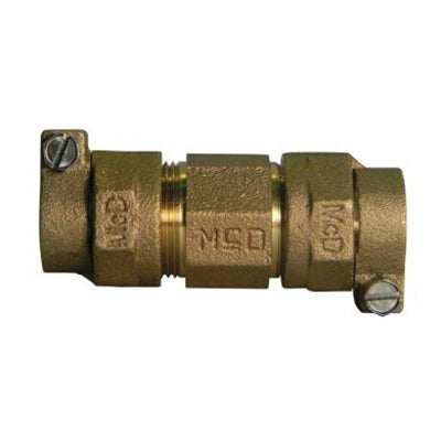 A.Y. 5141-134 Octagonal Straight Coupling 1 Inch -22 CTS Mac-Pak Compression