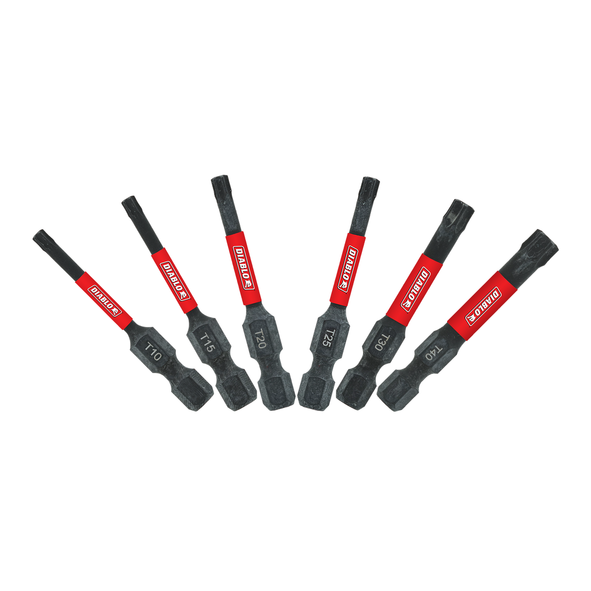 Diablo DTV2-S6 Torx Drive Bit Assorted Pack (6-Piece)